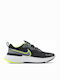 Nike React Miler 2 Herren Sportschuhe Laufen Smoke Grey / Volt / Black