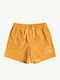 Quiksilver Surfwash Kids Swimwear Swim Shorts Orange