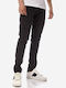 Trousers Chino Elastic in Slim Fit Black