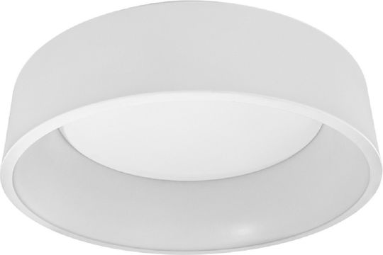 Ledvance Orbis Cylinder Smart Deckenleuchte 45cm Weiß mit Integrierter LED und Fernbedienung