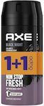 Axe Black Night Αποσμητικό 24h σε Spray 2x150ml