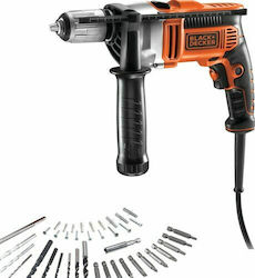 Black & Decker Schlag Bohrer 750W mit Koffer