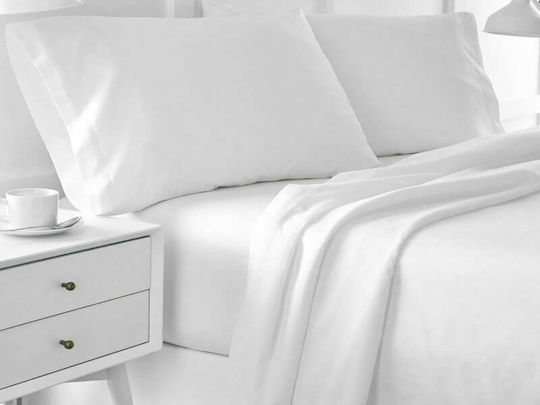 Set 2 Fețe de Pernă de Hotel din 100% Bumbac 55x75cm.