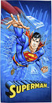 Stamion Παιδική Πετσέτα Θαλάσσης Μπλε Superman 140x70εκ.