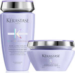 Kerastase Blond Absolu Set de îngrijire pentru păr vopsit cu Șampon și Mască 2buc