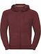 Russell Europe Werbe-Hoodie in Burgundisch Farbe