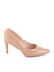 Famous Shoes Pumps mit Stiletto-Absatz Beige