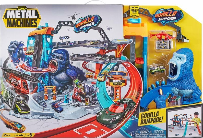 Zuru Metal Machines Playset Series 1 Gorilla Attack Medium Skroutz.gr