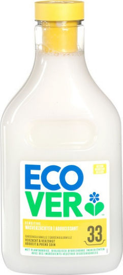 Ecover Condensed Fabric Softener Γαρδένια & Βανίλια 33 Measuring Cups