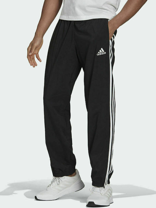 Adidas 3Stripes Samson Παντελόνι Φόρμας Μαύρο