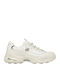 Skechers D'Lites Fresh Start Γυναικεία Chunky Sneakers Μπεζ