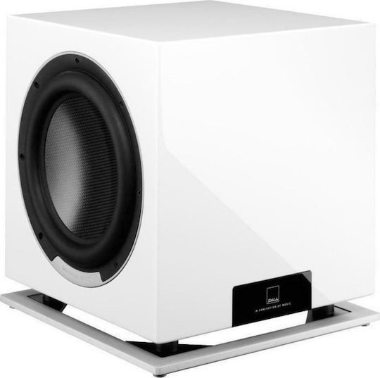 Dali Sub P-10 DSS Αυτοενισχυόμενο Subwoofer με Ηχείο 10" 500W Λευκό Γυαλιστερό