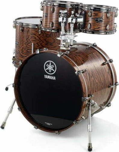 Yamaha Live Custom Hybrid Rock NT Schlagzeug-Set Braun