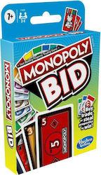 Hasbro Board Game Monopoly Bid for 2-5 Players 7+ Years (EN)