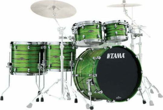 Tama Starclassic Walnut/Birch 5pcs LSO Drum Set Green