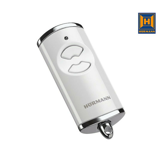 Hormann HSE 2 BS 2-Channel Garage Door Remote Control with Rolling Code 868.3MHz White