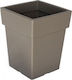 Viomes Linea 572 Blumentopf 27x34cm in Bronze Farbe