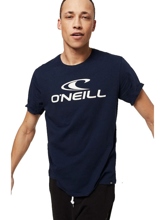 O'neill Ανδρικό T-shirt Navy Μπλε με Λογότυπο