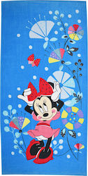 Stamion Bliss 2 Summer Prosoape de plajă pentru copii Albastru Minnie 140x70cm B92655WR_2