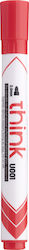 Deli Think Whiteboard-Marker 2mm Rot