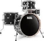 Natal Arcadia Jazz Drumset Black