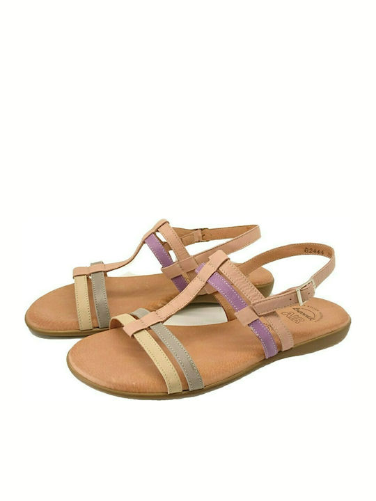 Boxer Leather Women's Flat Sandals Anatomic