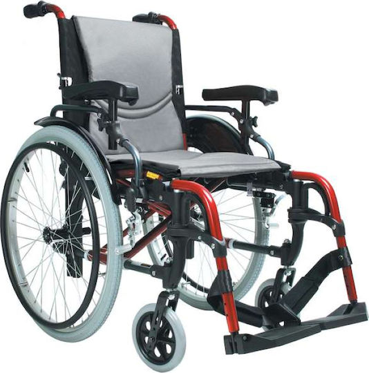 Karma Medical S-Ergo 305 Αναπηρικό Αμαξίδιο Ελαφρού Τύπου 46cm Κόκκινο