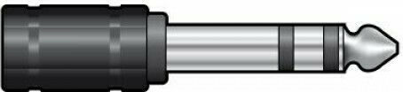 QTX Sound Konverter 6.3mm männlich zu 3.5mm weiblich 1Stück 757.873UK