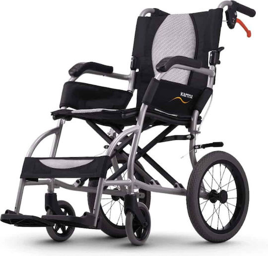 Karma Medical Ergolite 2 Roată Spate 14" Scaun cu Rotile 14" Tip De Lumină Cu Spate Pliabil 45cm