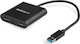 StarTech Μετατροπέας USB-A male σε HDMI 2x female 1τμχ USB32HD2