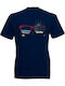 Summer Glasses t-shirt Blue