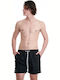 BodyTalk 1211-957244 Men's Swimwear Shorts Black with Patterns 1211-957244-00100