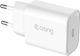 Crong Φορτιστής Χωρίς Καλώδιο με Θύρα USB-C 20W Power Delivery Λευκός (TUSBC20)