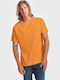 JHK TSRA150 Ανδρικό Διαφημιστικό T-shirt Κοντομάνικο σε Πορτοκαλί Χρώμα
