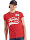 Collegiate Graphic Standard Weight T-Shirt Rot