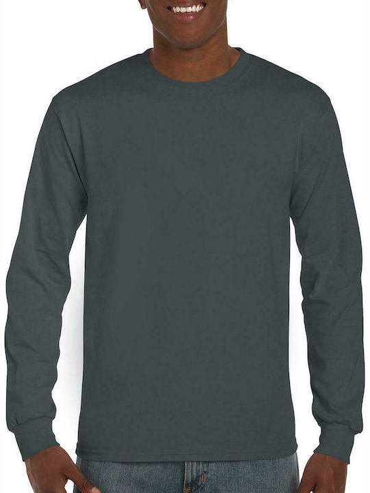 Gildan Men's Long Sleeve Promotional Sweatshirt Gray