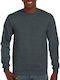 Gildan Men's Long Sleeve Promotional Blouse Gray