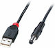 Lindy USB 2.0 Kabel USB-A-Stecker - DC Schwarz ...