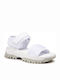 Fila Outdoor Damen Flache Sandalen Flatforms in Weiß Farbe