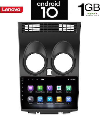 Lenovo Sistem Audio Auto pentru Nissan Qashqai 2006-2013 (Bluetooth/USB/AUX/WiFi/GPS/Partitură) cu Ecran Tactil 9" IQ-AN X5866_GPS