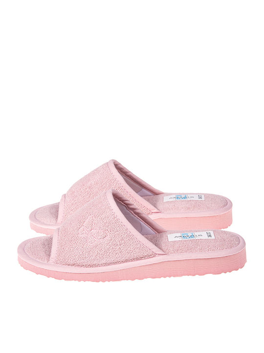 Amaryllis Slippers Πετσετέ Χειμερινές Γυναικείε...