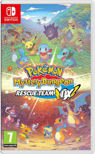 Pokemon Mystery Dungeon Rescue Team DX Превключвател Игра (Употребявана)