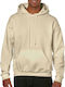 Gildan Heavy Blend Men's Long Sleeve Promotional Sweatshirt Sand