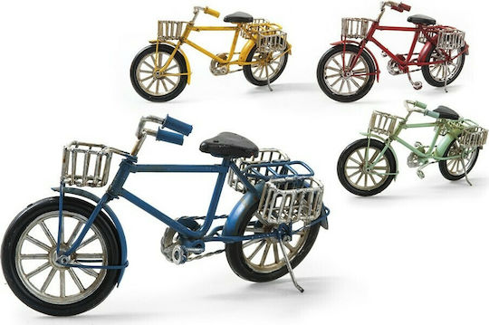 Parisis Bicicletă Decorativă Metal S/4 Biciclete Multicolor 16x5.5x9.5cm 1buc