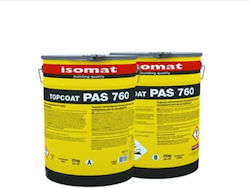 Isomat Topcoat-PAS 760 Insulating Sealing Polyurethane 2-Component 7kg Gray