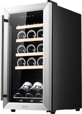 Cecotec Grand Sommelier 15000 Inox Wine Cooler for 15 Bottles