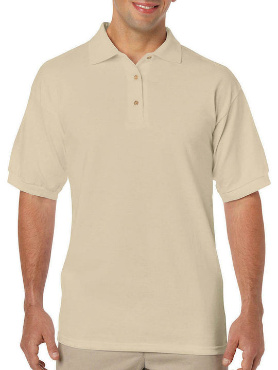 Gildan Men's Short Sleeve Promotional Blouse Sand