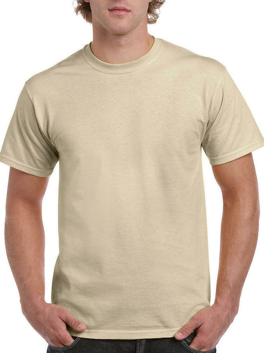 Gildan Men's Short Sleeve Promotional T-Shirt Sand