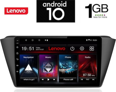 Lenovo Sistem Audio Auto pentru Skoda Fabia 2015> (Bluetooth/USB/AUX/WiFi/GPS/Partitură) cu Ecran Tactil 9" IQ-AN X5910_GPS