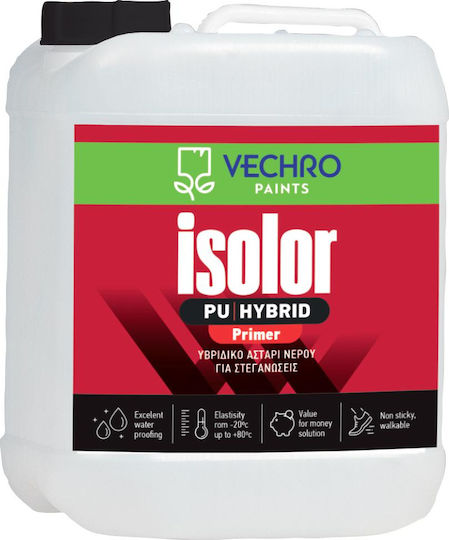 Vechro Isolor PU Hybrid Primer Primer Amorsă hibridă de apă pentru impermeabilizare Potrivit pentru Materiale de construcție 5lt